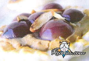 Tartaletas de foie con uvas al oporto