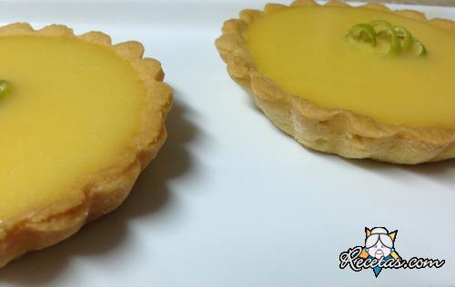 Tartaletas de limón