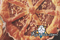 Tarta de carne oriental