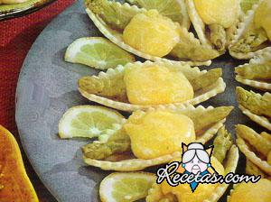 Tarteletas de espárragos a la tárta...