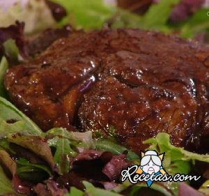 Ternera al vinagre balsámico