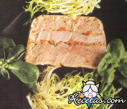 Terrina de pollo y verduras