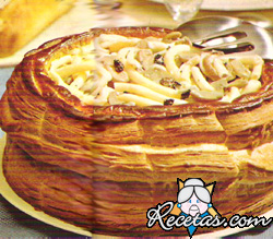 Vol-au-vent de maccheroni