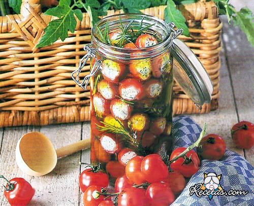 Tomatitos al roquefort