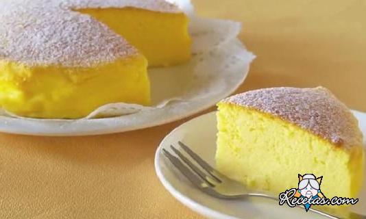 Torta japonesa souffle