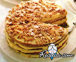 Torta de avellanas y almendras