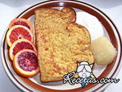 Tostadas con hojuelas de maíz