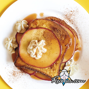 Tostada francesa de manzana