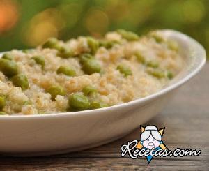 Trigo burgul y guisantes