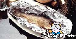 Truchas en papillote