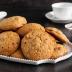 Cookies con chocolate blanco y frambuesas