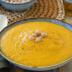 Crema de calabaza y garbanzos