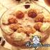 Crema de frambuesas con amaretti