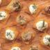 Crocantes de polenta con tres sabores