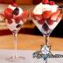 Fresas con crema dulce