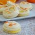 Galletas con crema de naranja y chocolate blanco