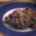 Gratinado de porotos y cebollas con nueces