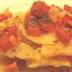 Lasagna de papas, panceta y queso