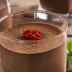 Mousse de chocolate con chile picante