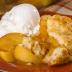 Peach shortcake