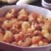 Pollo con cebollitas caramelizadas