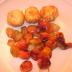 Tomates cherry y cebollitas caramelizadas