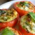 Tomates rellenos con espinacas y arroz