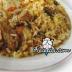 Guiso de carne con vegetales y arroz