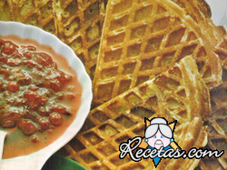 Waffles confiture