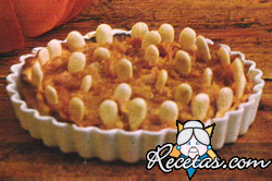 Tarta de zapallo y almendras