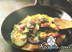 Zucchini revueltos a la provenzal