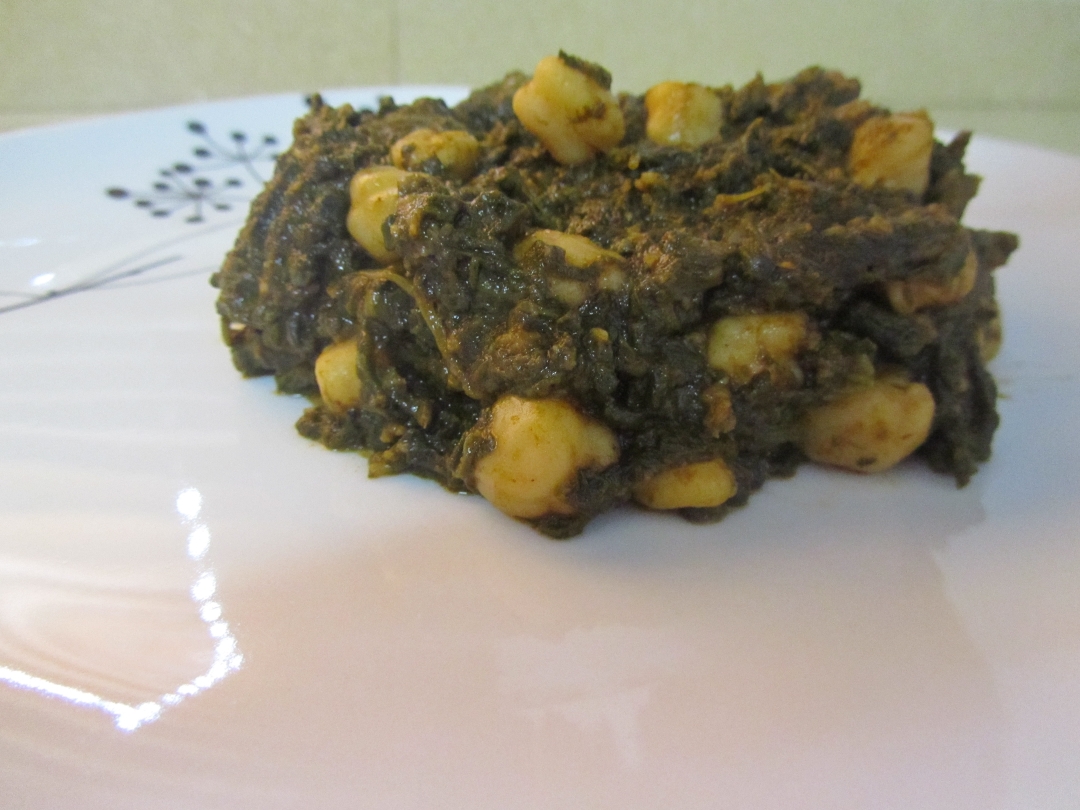 Espinacas con garbanzos (Tradicional)