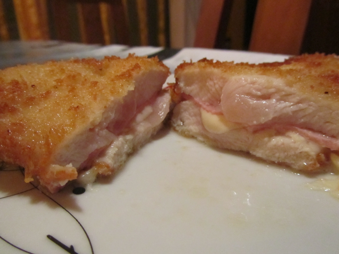 Filete de pollo relleno